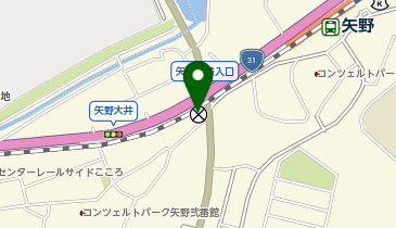 海田警察署矢野交番の地図画像