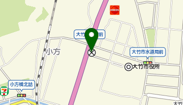 大竹警察署小方交番の地図画像