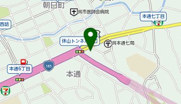 呉警察署本通六丁目交番の地図画像
