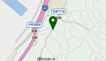 呉警察署宮原交番の地図画像