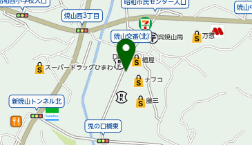 呉警察署焼山交番の地図画像