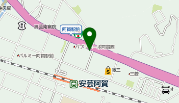 広警察署阿賀交番の地図画像