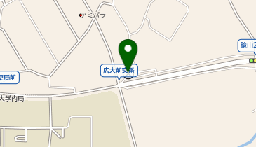 東広島警察署広大前交番の地図画像