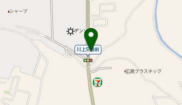 東広島警察署川上交番の地図画像