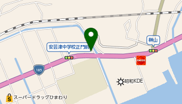 東広島警察署安芸津交番の地図画像