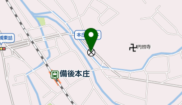 福山東警察署本庄交番の地図画像