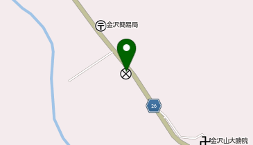 釜石警察署金沢駐在所の地図画像