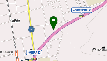福山北警察署神辺交番の地図画像
