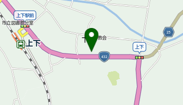 府中警察署上下交番の地図画像