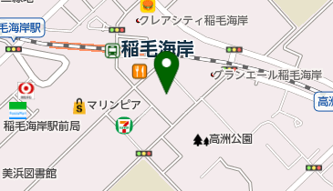 フレッシュネスバーガー 稲毛海岸駅前店の地図画像