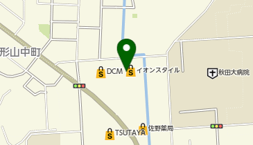 ミスタードーナツ 秋田広面ショップの地図画像