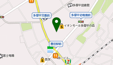 ミスタードーナツ イオンモール多摩平の森ショップの地図画像