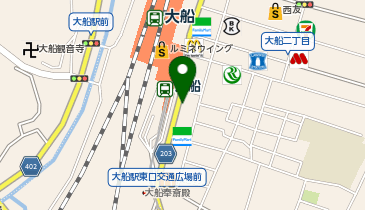 ミスタードーナツ 大船駅前ショップの地図画像