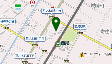 ミスタードーナツ 西尾ショップの地図画像