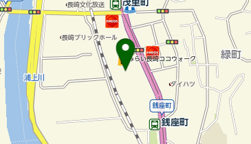 ミスタードーナツ みらい長崎ショップの地図画像