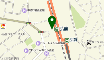 ミスタードーナツ 弘前ステーションショップの地図画像