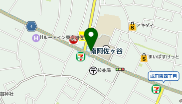 ミスタードーナツ 南阿佐谷ショップの地図画像