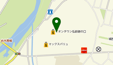 ミスタードーナツ イオンタウン弘前樋之口ショップの地図画像