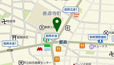 ミスタードーナツ 都島ショップの地図画像