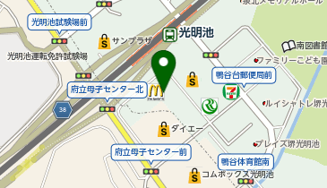 ミスタードーナツ 光明池アクトショップの地図画像