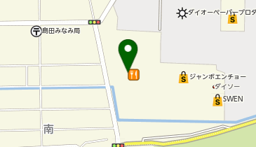 ミスタードーナツ アピタ島田ショップの地図画像