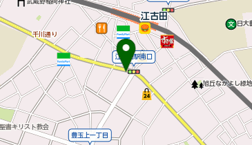 ミスタードーナツ 江古田ショップの地図画像