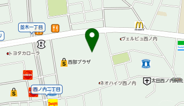 ミスタードーナツ 郡山西ノ内ショップの地図画像
