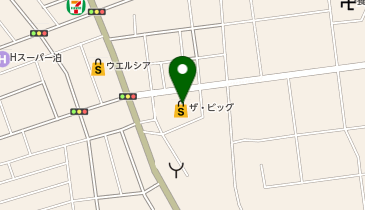 ミスタードーナツ ザ・ビッグ藤枝田沼ショップの地図画像