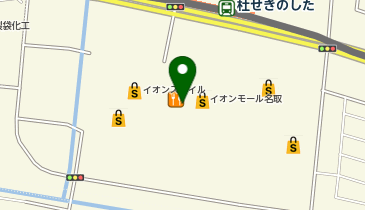 ミスタードーナツ イオンモール名取ショップの地図画像