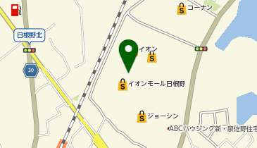 ミスタードーナツ イオンモール日根野ショップの地図画像