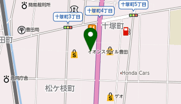 ミスタードーナツ イオンスタイル豊田ショップの地図画像