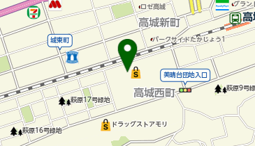 ミスタードーナツ 大分高城ショップの地図画像