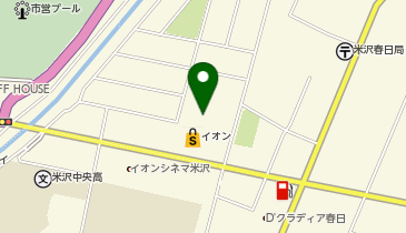 ミスタードーナツ イオン米沢ショップの地図画像