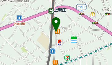 ミスタードーナツ 上新庄駅前ショップの地図画像