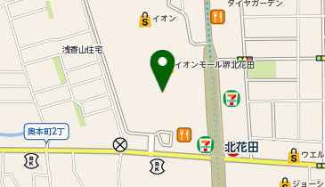ミスタードーナツ イオンモール堺北花田ショップの地図画像