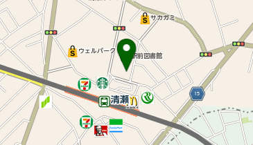 ミスタードーナツ 清瀬駅前ショップの地図画像