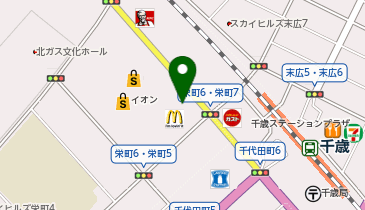 ミスタードーナツ 千歳ショップの地図画像