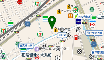 ミスタードーナツ 三宮本通りショップの地図画像