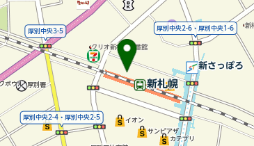 ミスタードーナツ 新札幌デュオショップの地図画像