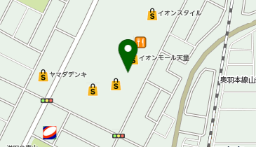 ミスタードーナツ イオンモール天童ショップの地図画像