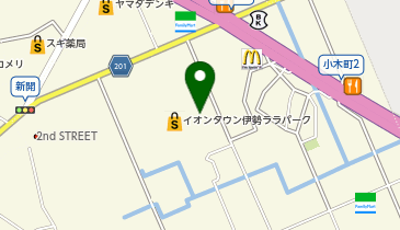ミスタードーナツ 伊勢ララパークショップの地図画像