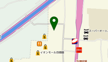 ミスタードーナツ イオンモール四條畷ショップの地図画像