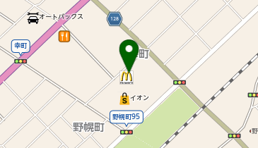 ミスタードーナツ イオン江別ショップの地図画像