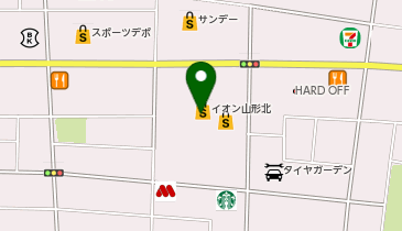 ミスタードーナツ イオン山形北ショップの地図画像