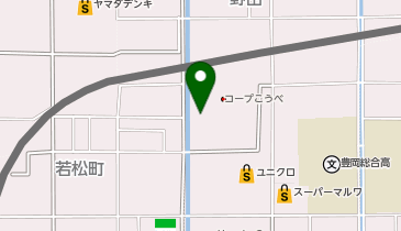 ミスタードーナツ コープデイズ豊岡ショップの地図画像