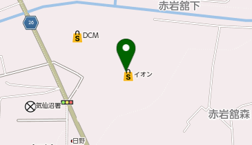 ミスタードーナツ イオン気仙沼ショップの地図画像