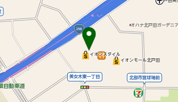 ミスタードーナツ イオンモール北戸田ショップの地図画像