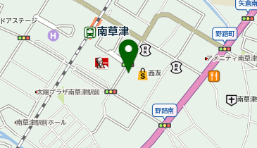 ミスタードーナツ 西友南草津ショップの地図画像