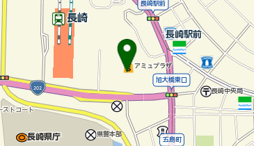 ミスタードーナツ JR長崎ショップの地図画像