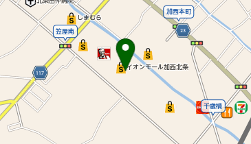 ミスタードーナツ イオンモール加西北条ショップの地図画像